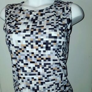 The Limited Women's Geometric Sleeveless Top Size Large